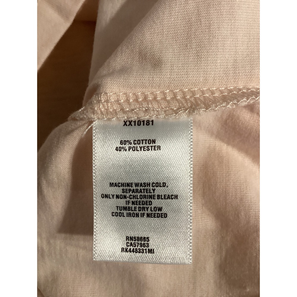 Abound Nordstrom Rack Womens Pink Love Love Love Graphic Crop Top Tee Medium NWT - Picture 4 of 5